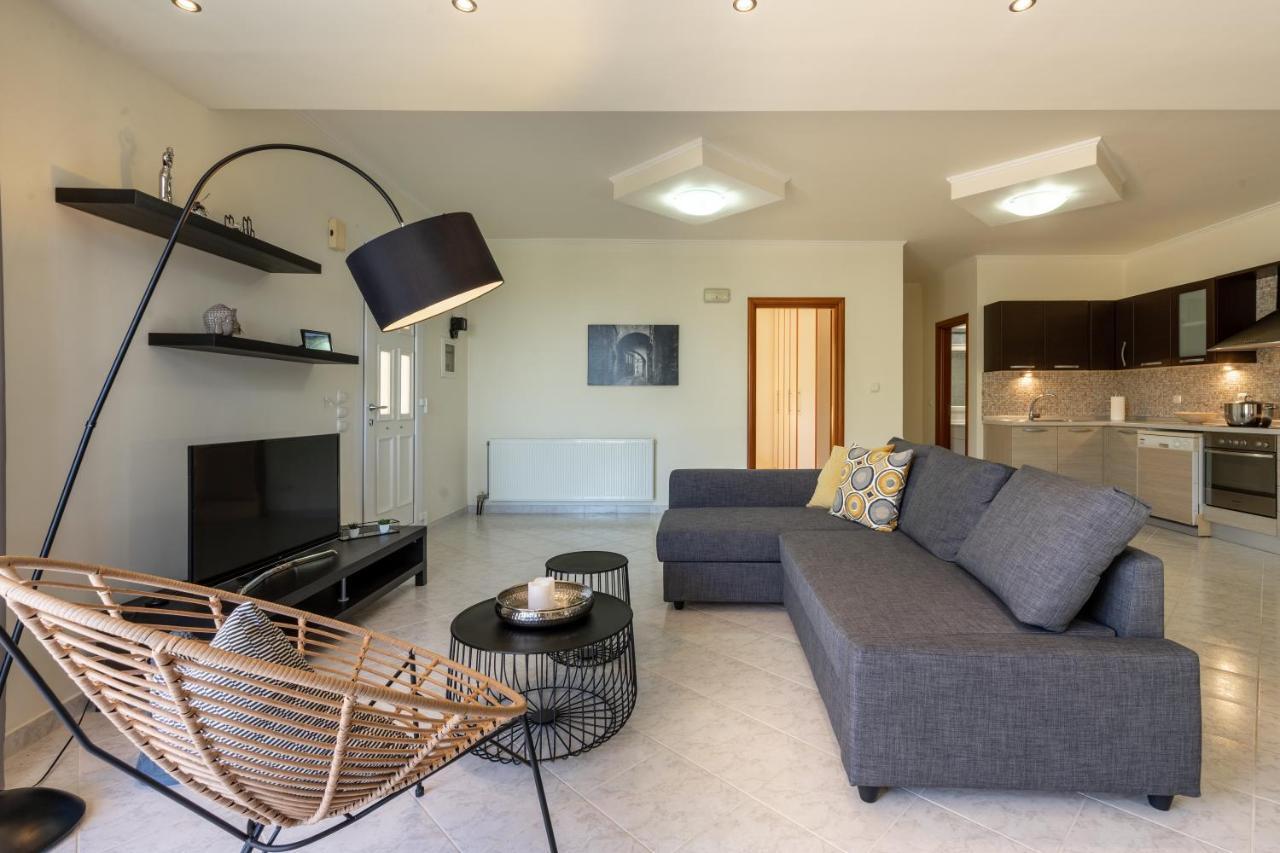 Hill House Koskinou, Rhodes Apartman Koszkinú Kültér fotó