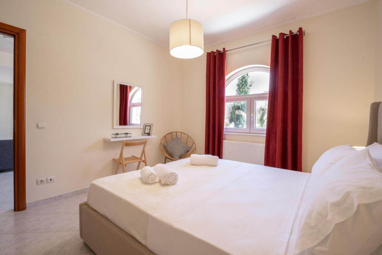 Hill House Koskinou, Rhodes Apartman Koszkinú Kültér fotó